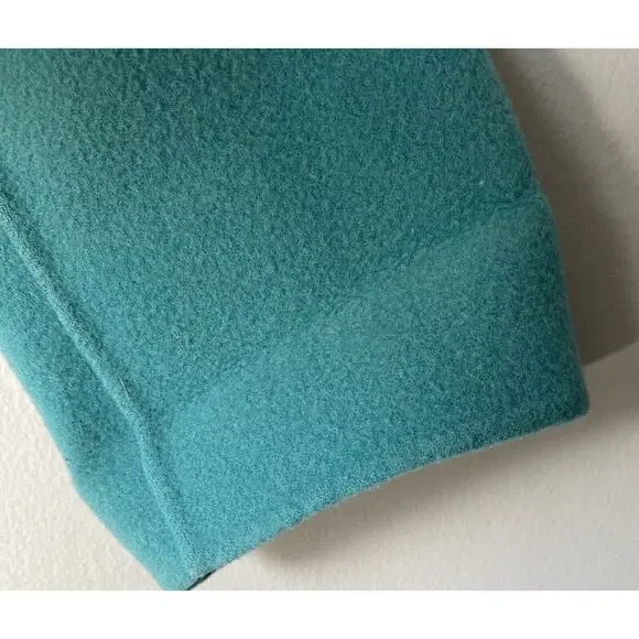 Eileen Fisher Double Breasted Wool Cashmere Blend Blazer Size M Green * Flaw* - Picture 5 of 11